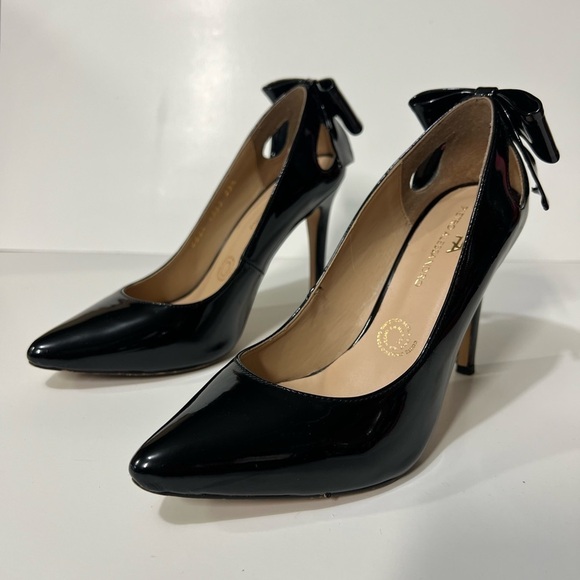 PIETRO ALESSANDRO Heels Black Size 6 - Picture 1 of 8